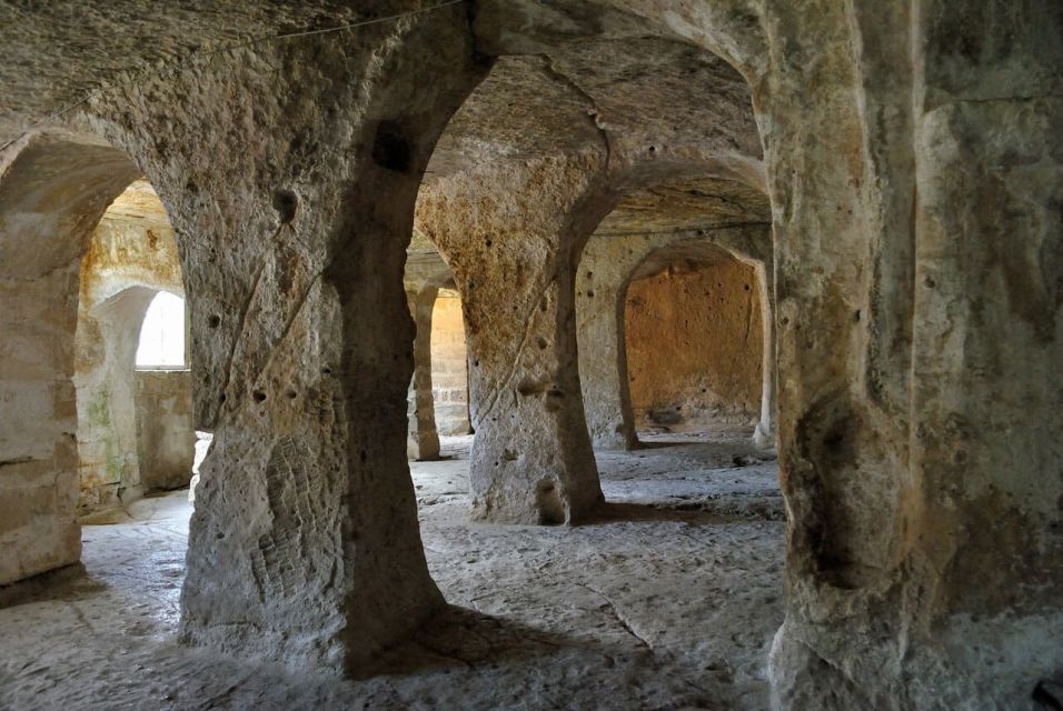 Gravina: Entrance to the Rock Church of San Michele Delle Grotte