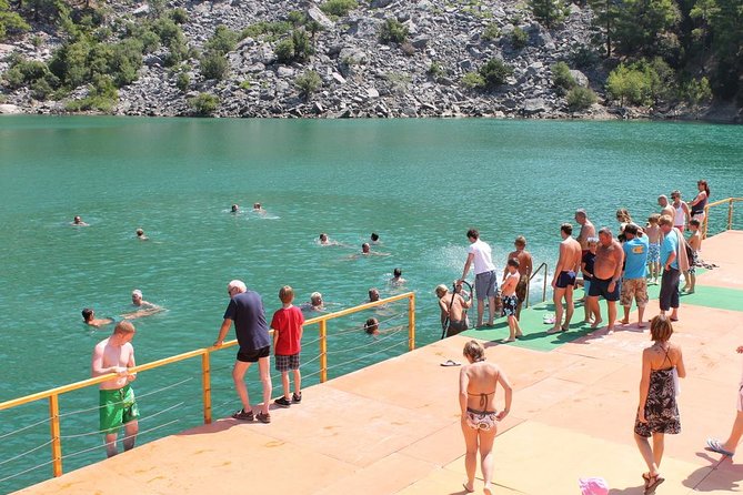 Green Canyon Boat Tour With Lunch and Drinks From Antalya