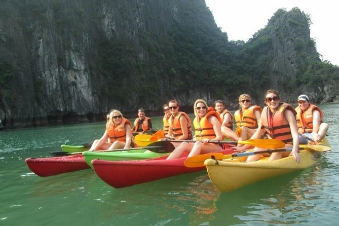 Group Halong Bay Day Cruise Including Hotel Transfers From Hanoi