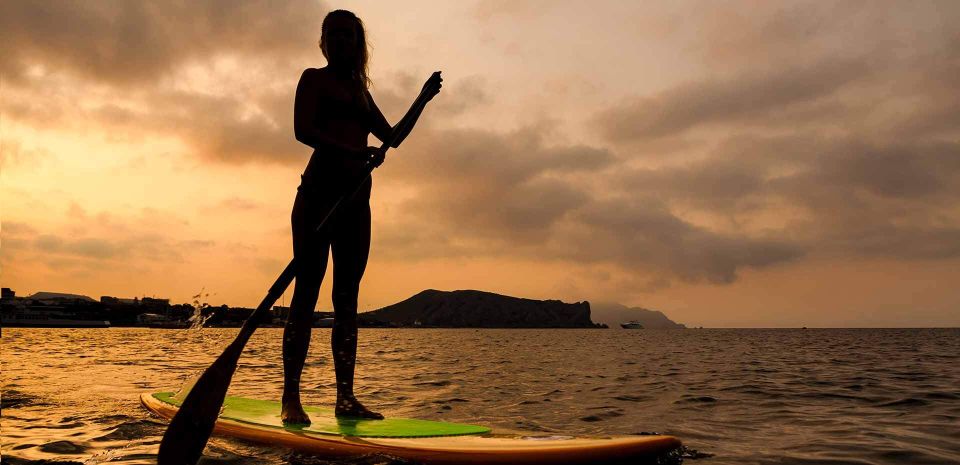 Guided Stand Up Paddle Tour at Villasimius