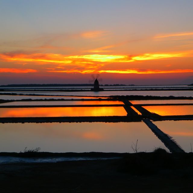 Guided Tour of the Marsala Salt Pans and Salt Harvesting