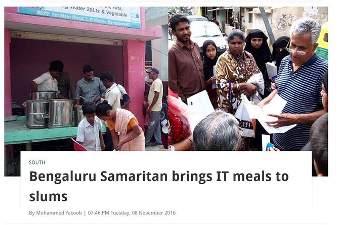 Guided Walk Through Bengalurus Ejipura Slums