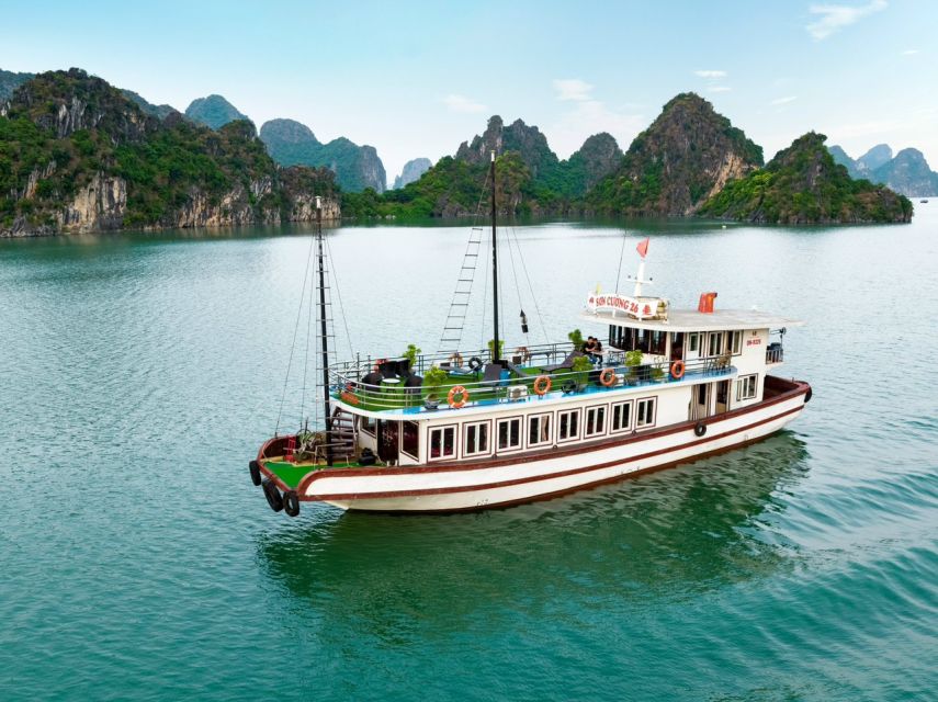 Ha Long: Surprise Cave Full-Day Cruise With Kayak and Beach