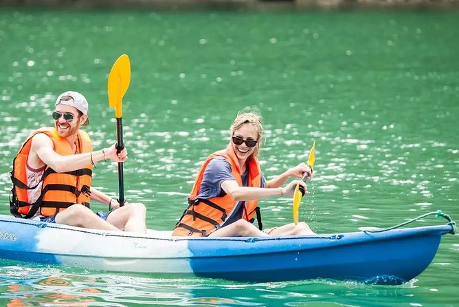 Halong Bay 1 Day Tour With Islands, Caves, Kayak & Transfer