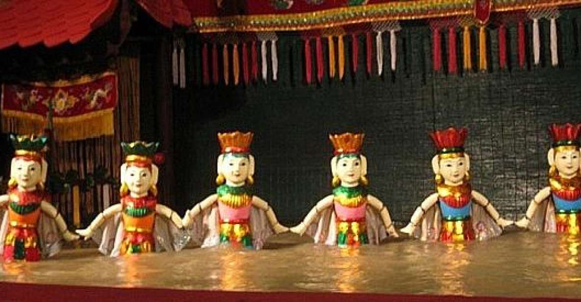 Hanoi: Street Food Walking Tour & Water Puppet Show