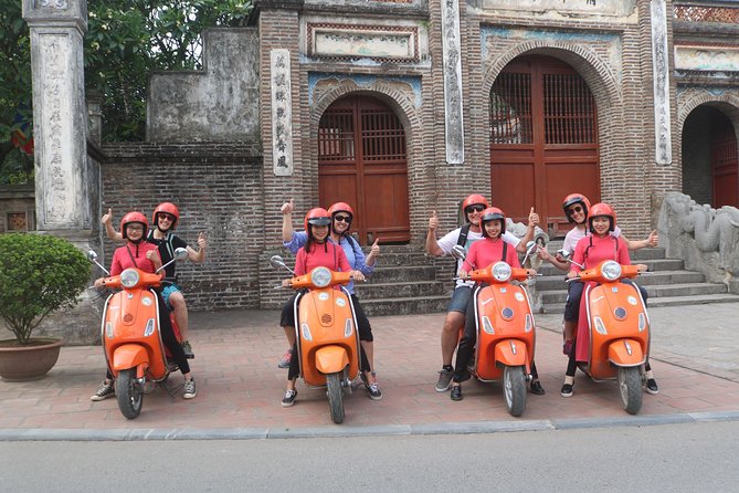 Hanoi Vespa Full Day City & Countryside With Female Ao Dai Riders