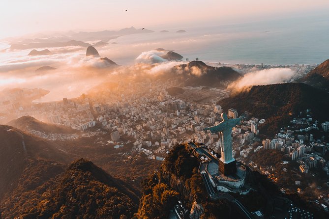 Helicopter Flight Over Sugar Loaf and Christ the Redeemer