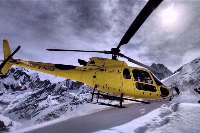 Helicopter Tour to Annapurna Region With Landing at Base Camp