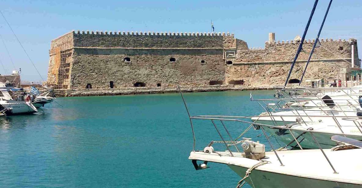 Heraklion: City Tour With Food & Pastry Lesson