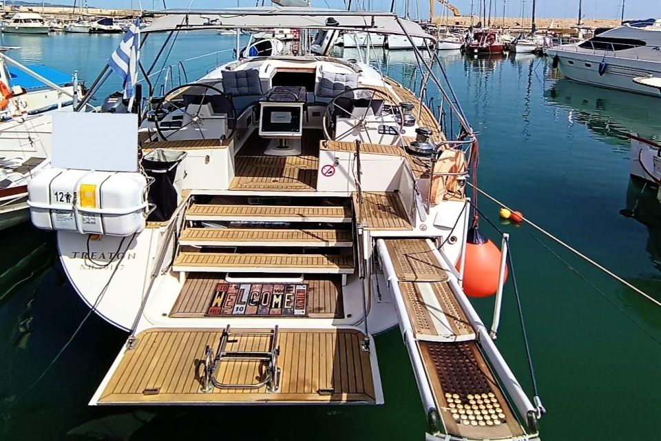 Heraklion: Dia Island Luxury Sailing Trip – up to 14 Guests