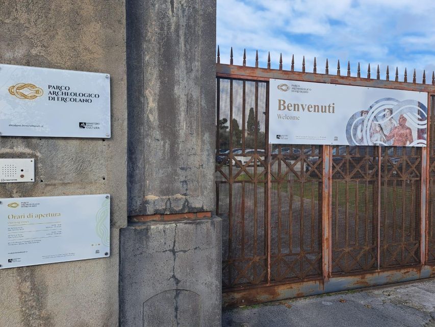 Herculaneum: 2hour Shared Guided Tour + Entry Tickets