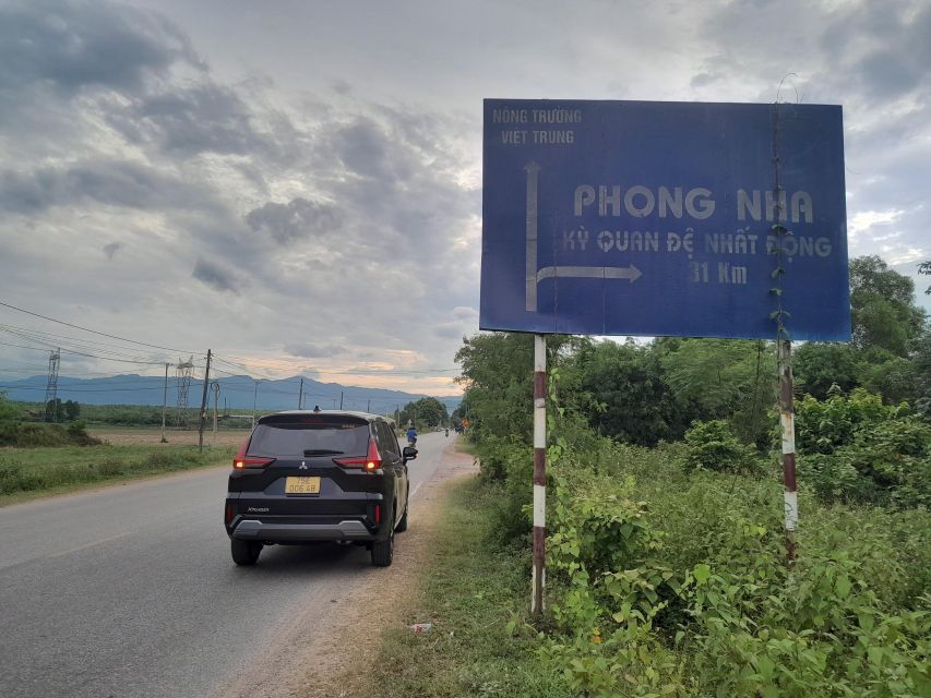 Hoi an to Phong Nha by Private Car With Stops Along the Way