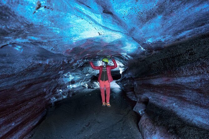 Ice Cave Katla, South Coast Waterfalls & Black Sand Beach Private