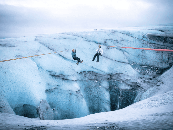 Iceland: Glacier Zip Line Tour With Hike or Ice Cave Visit - Activities and Highlights