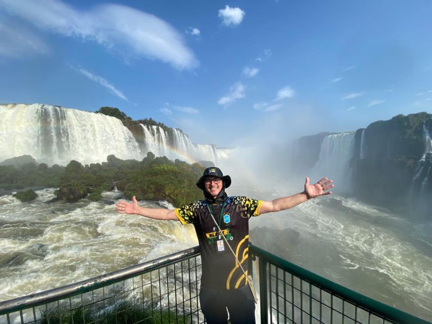 Iguassu Waterfalls: 1 Day Tour Brazil and Argentina Sides