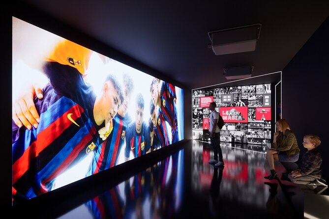 Immersive Tour F.C.Barcelona Museum: Open Date (Ticket Only) - Admission Details