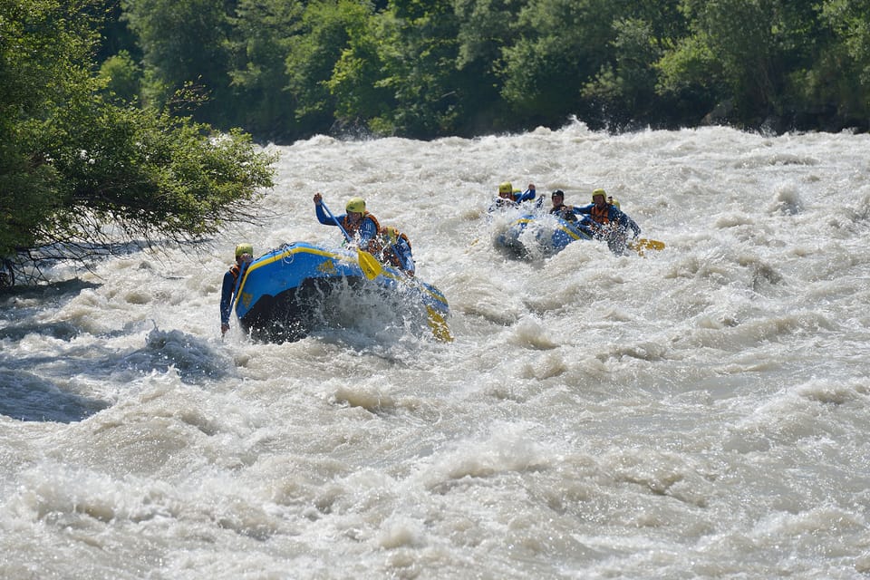 Imster Gorge: White-Water Rafting in the Tyrolean Alps