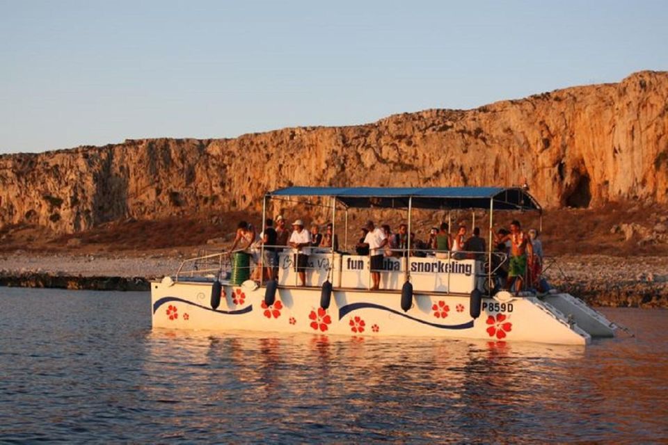 In Catamaran to Reserve Zingaro and Faraglioni Scopello