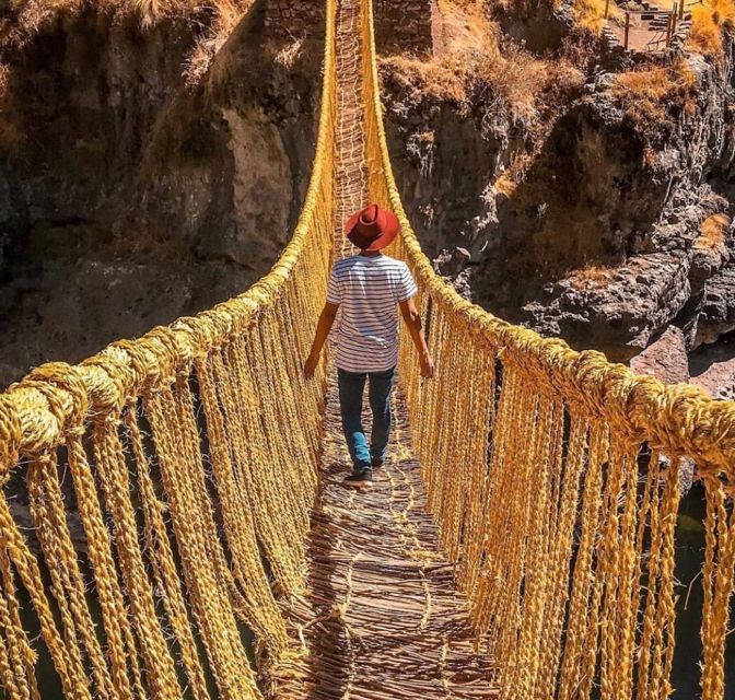 Inca Bridge Qeswachaka the Last Surviving Inca Bridge 1 Day