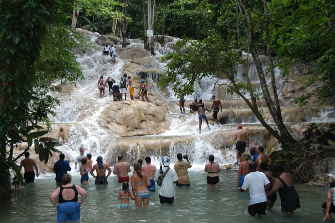 Jamaica Dunns River Falls Party Cruise With Snorkeling