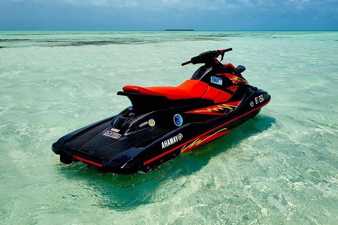 Jet Ski Rental at Secret Beach, San Pedro, Belize.