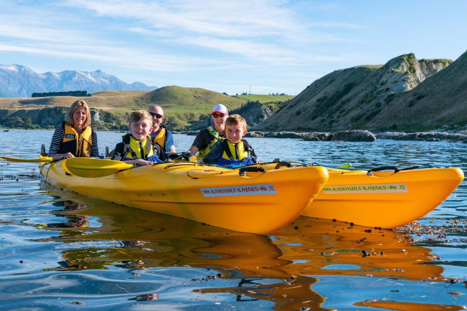 Kaikoura: Guided Family Kayaking Adventure - Activity Details