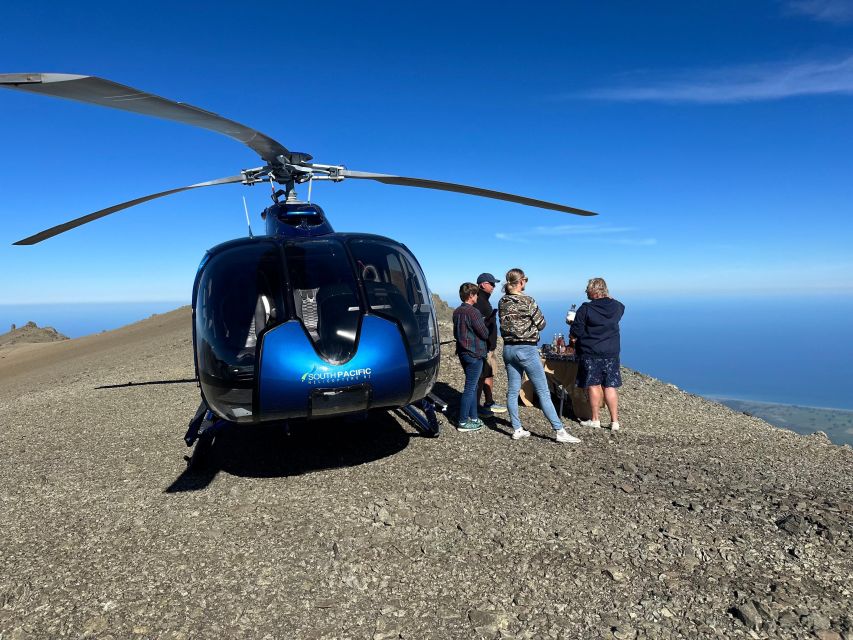 Kaikoura: Helicopter & Gin Tasting ON THE MOUNTAIN