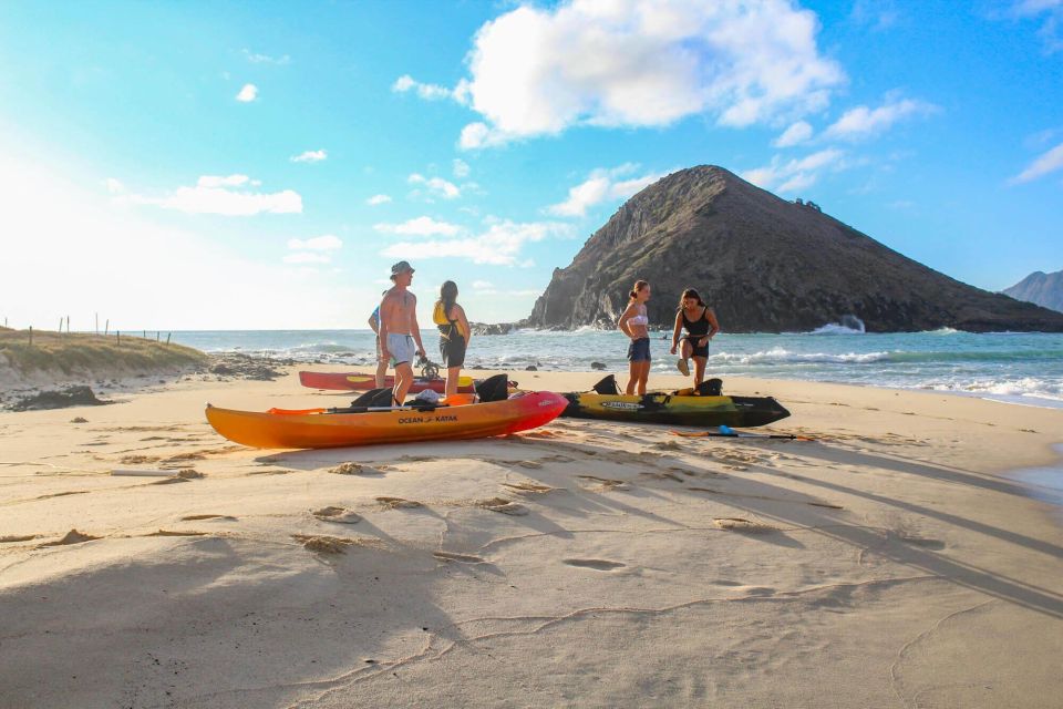 Kailua: Mokulua Islands Kayak Tour With Lunch and Shave Ice