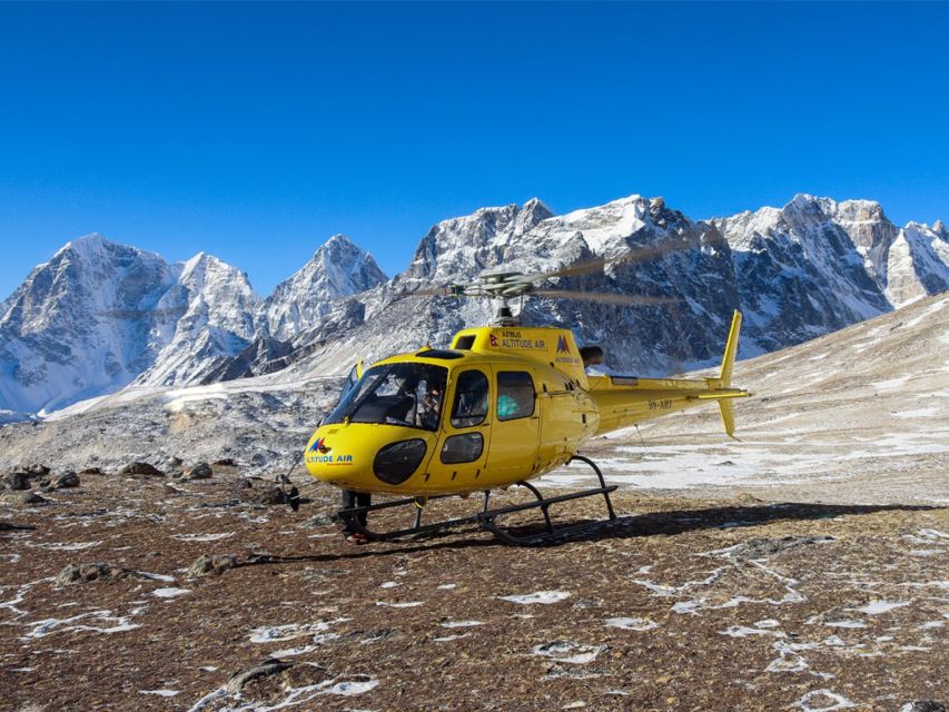 Kathmandu: Everest Base Camp Helicopter Tour With Landings