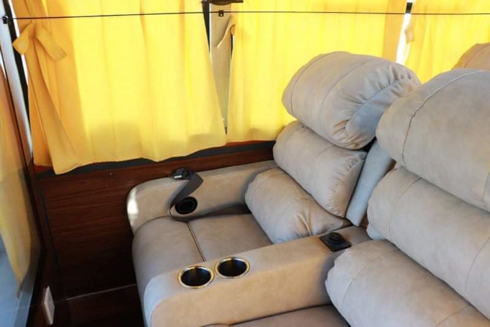 Kathmandu Pokhara Sofa Seat Bus-Land Himalayan