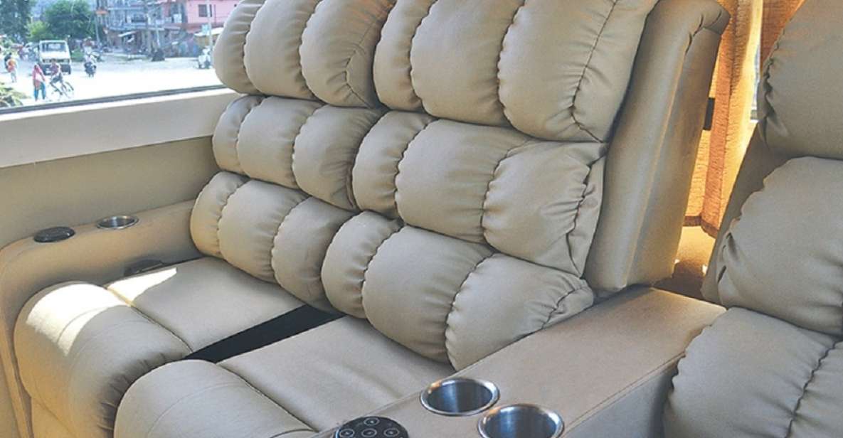 Kathmandu to Pokhara: Luxury Sofa Bus Transfer