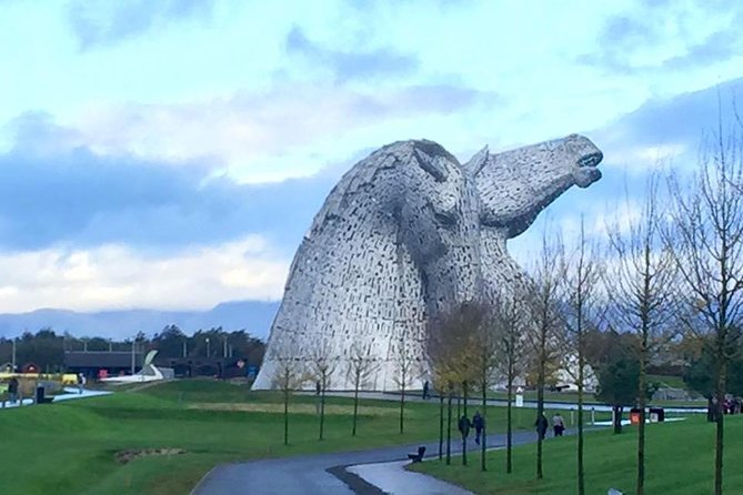 Kelpies and Falkirk Wheel Private Tour for 1 – 4 People From Greater Glasgow