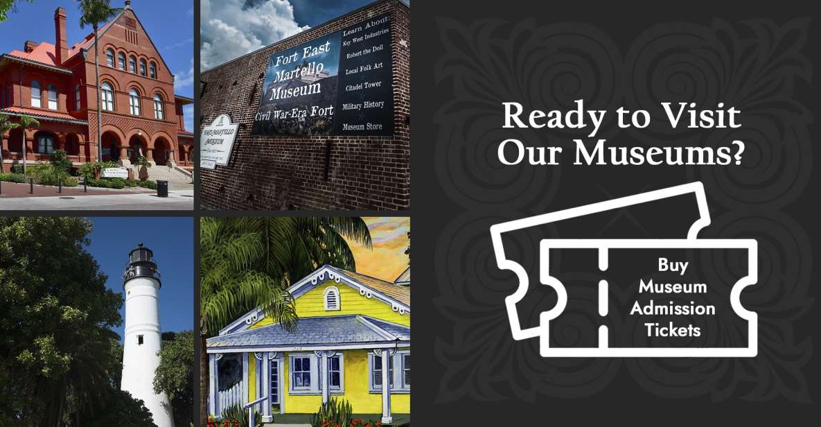 Key West: Museum Culture Pass For 4 Great Museums