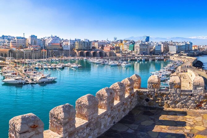 Knossos and Heraklion City From Rethymno