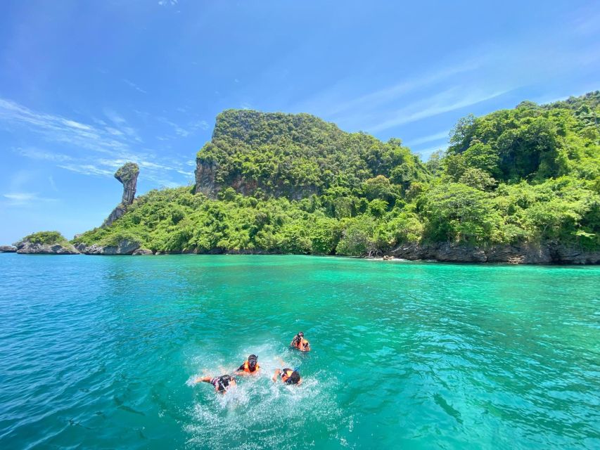 Krabi 4 Island One Day Tour by Speed Boat or Longtail Boat