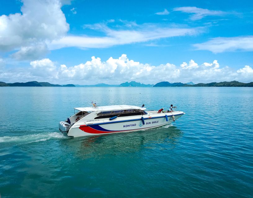 Krabi: Speed Boat Transfer to Koh Yao - Booking Details