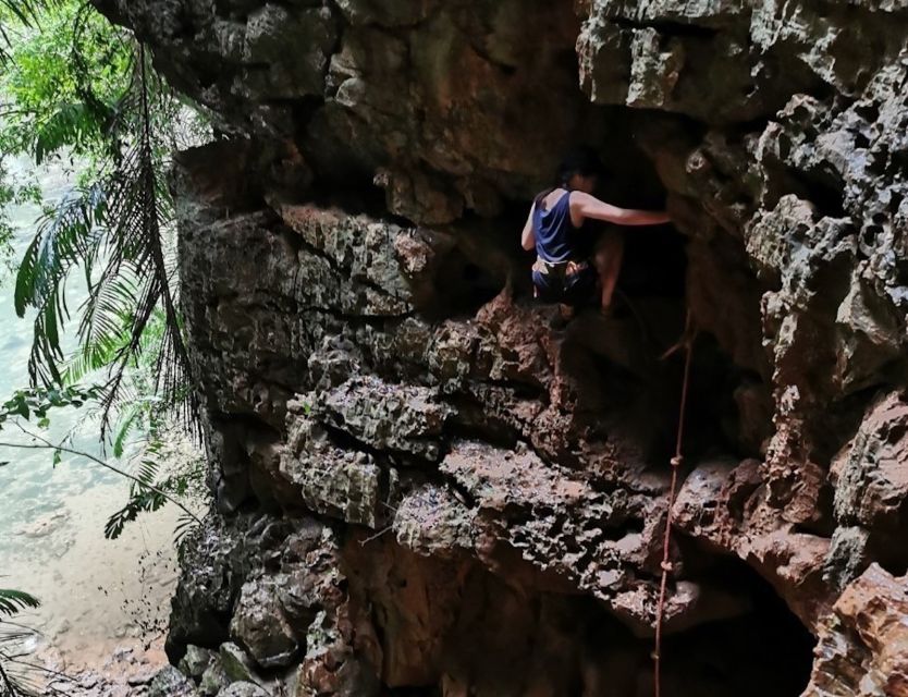 Krabi Town/Ao Nang: Railay Beach Rock Climbing With Lunch