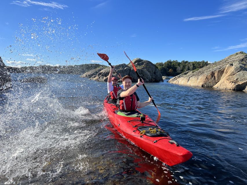 Kristiansand: Scenic Double Sea Kayak Tour Around Odderoya