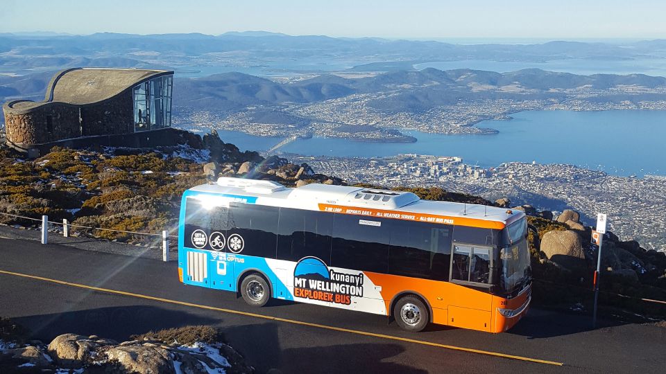 Kunanyi & Mt Wellington Explorer Bus: One-Way Bus Pass