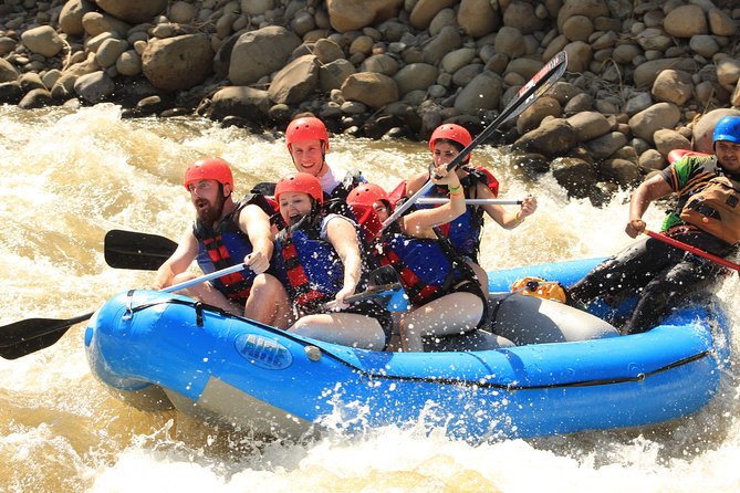 La Fortuna White Water Rafting + Lunch at Monkey Park Private Natural Reserve - Experience Overview