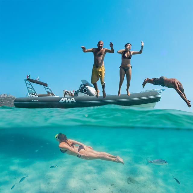La Maddalena Archipelago, Snorkeling Tour and Swimming Stops