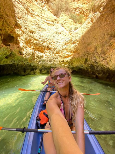 Lagos: Ponta Da Piedade Cave Exploration and Kayak Rental