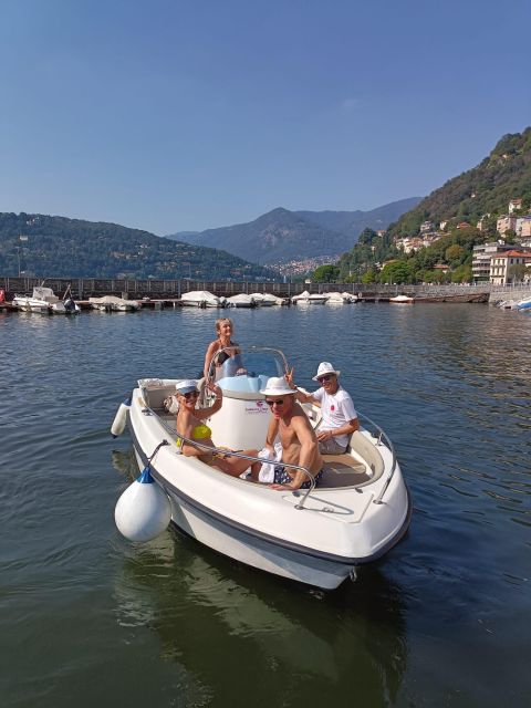 Lake Como: 3-Hour Boat Rental