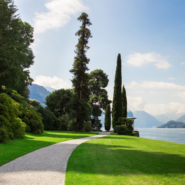 Lake Como: Villa Melzi Garden Entry Ticket With Ferries