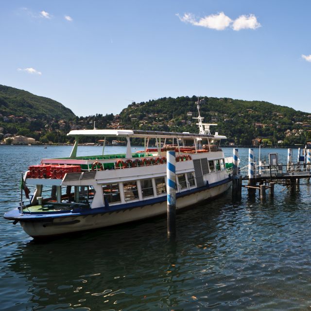 Lake Como: Villa Monastero Entry Tickets With Ferries