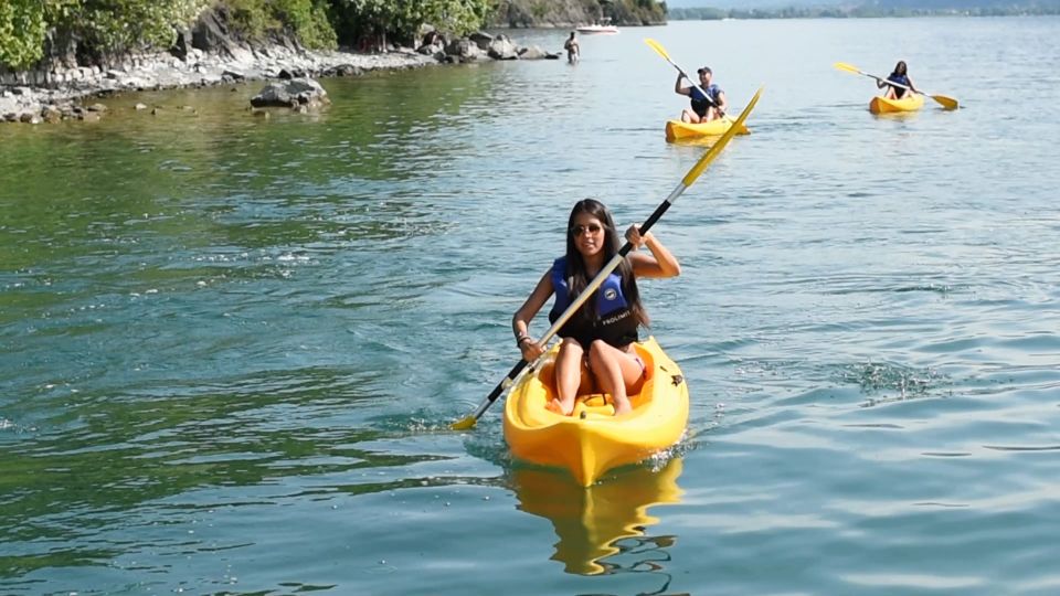 Lake Iseo: Baia Del Bogn Kayak Tour