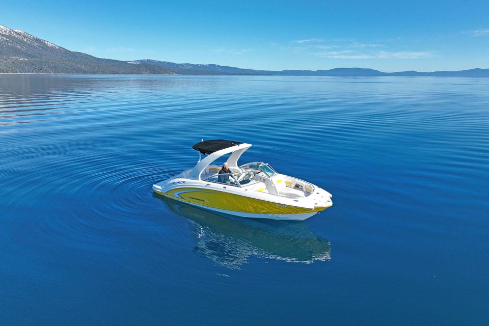 Lake Tahoe: 2-Hour Private Sunset Boat Charter