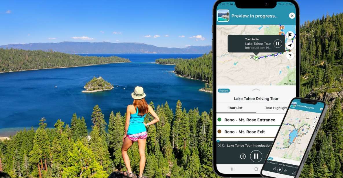 Lake Tahoe: Self-Guided GPS Audio Tour