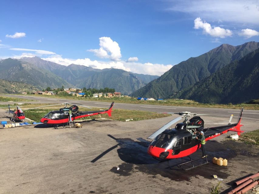 Landing Everest Base Camp by Helicopter Sightseeing Tour