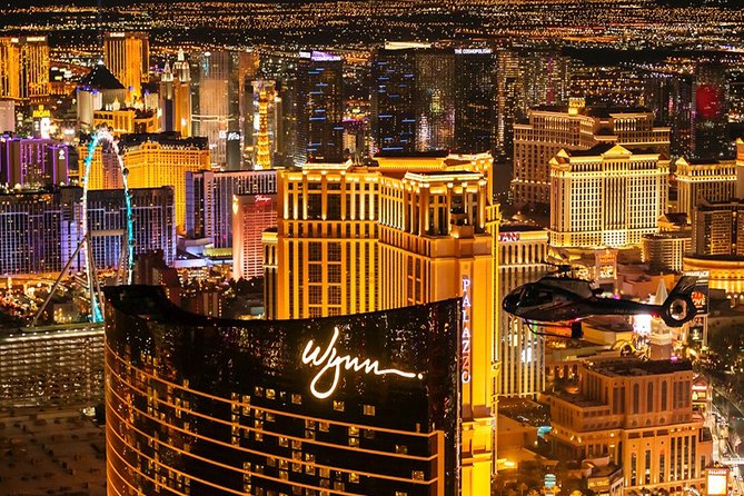 Las Vegas Strip Helicopter Night Flight With Optional Transport